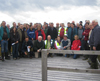 Conference field day participants at Eskeragh Board walk Oct 07