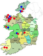 Click on map to find out more about each project site