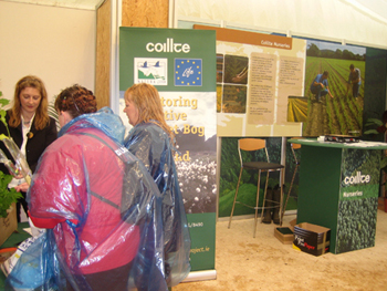 The project is publicised at national ploughing championships September 2007
